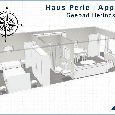 Haus Perle Whg 02 Apartment Heringsdorf  Bagian luar foto